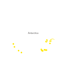 Macaroni penguin Map