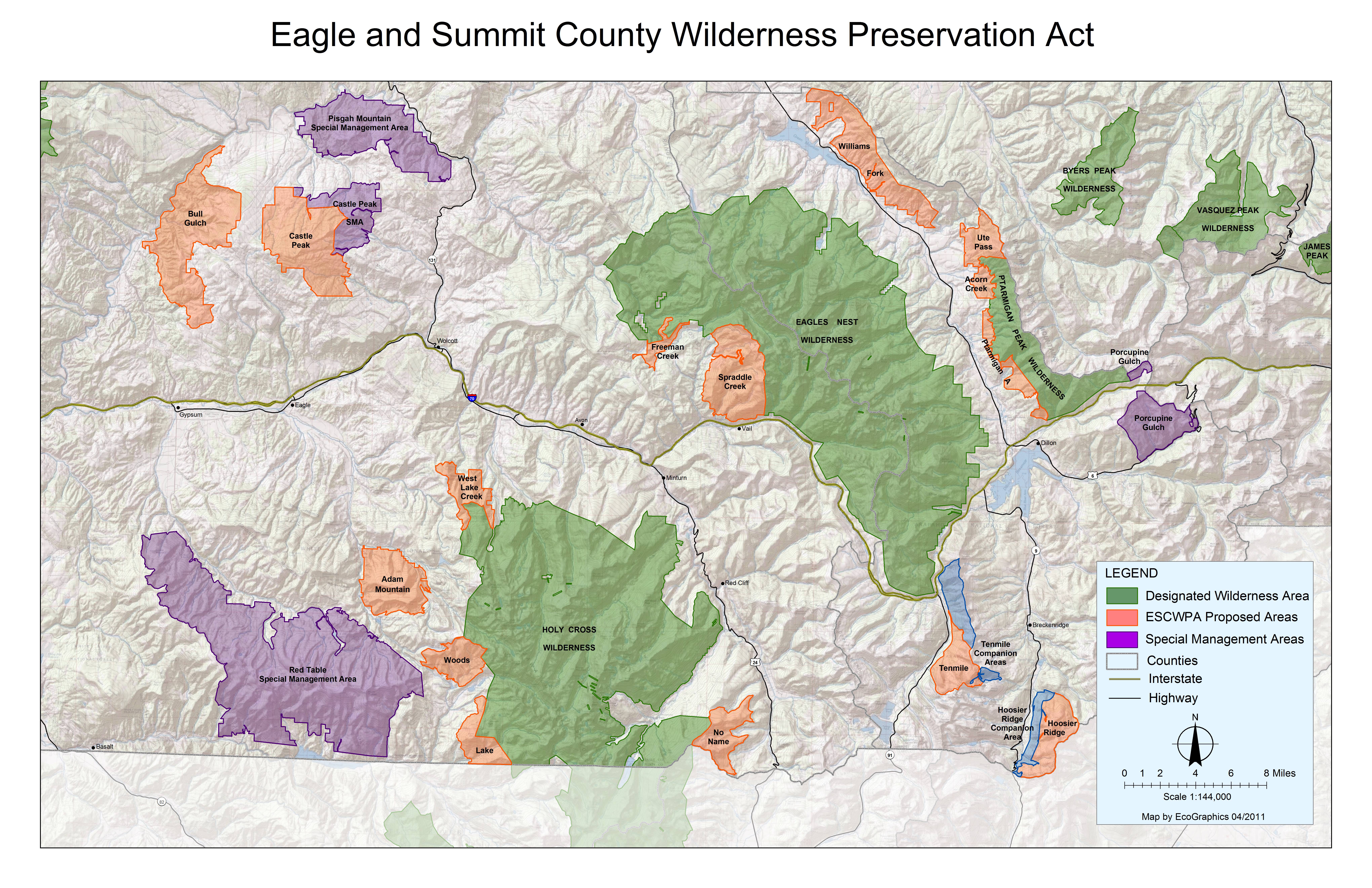 Eagle and Summit County Wilderness Preservation Area
