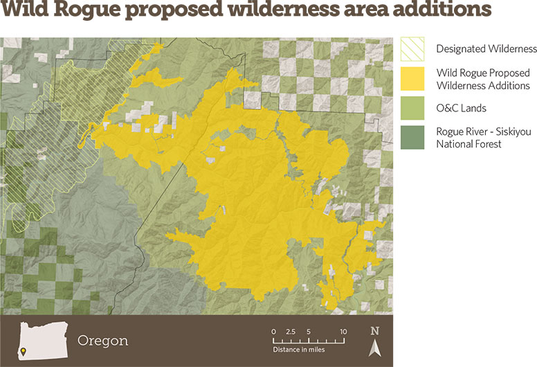 Wild Rogue proposed wilderness area additions