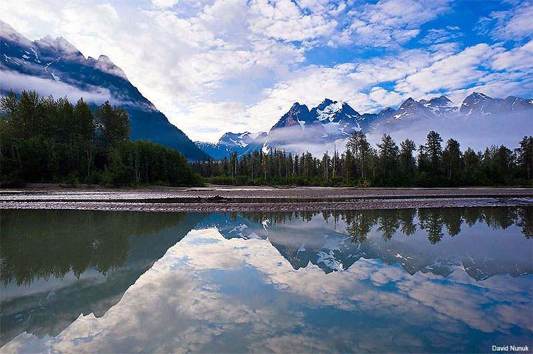 Lake in the Taku region of northern British Columbia 