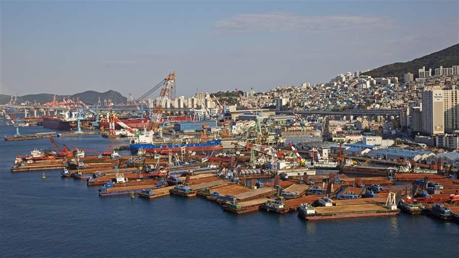 Korean port