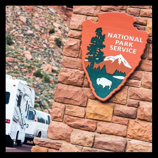 National Park Service sign