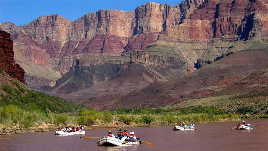 Colorado River rafting