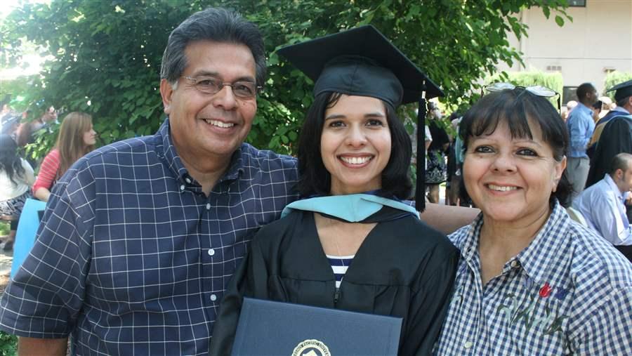 Aileen Rizo and family