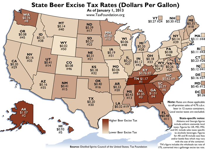 Liquor Lobby Fights Off Higher Alcohol Taxes Proposed by States