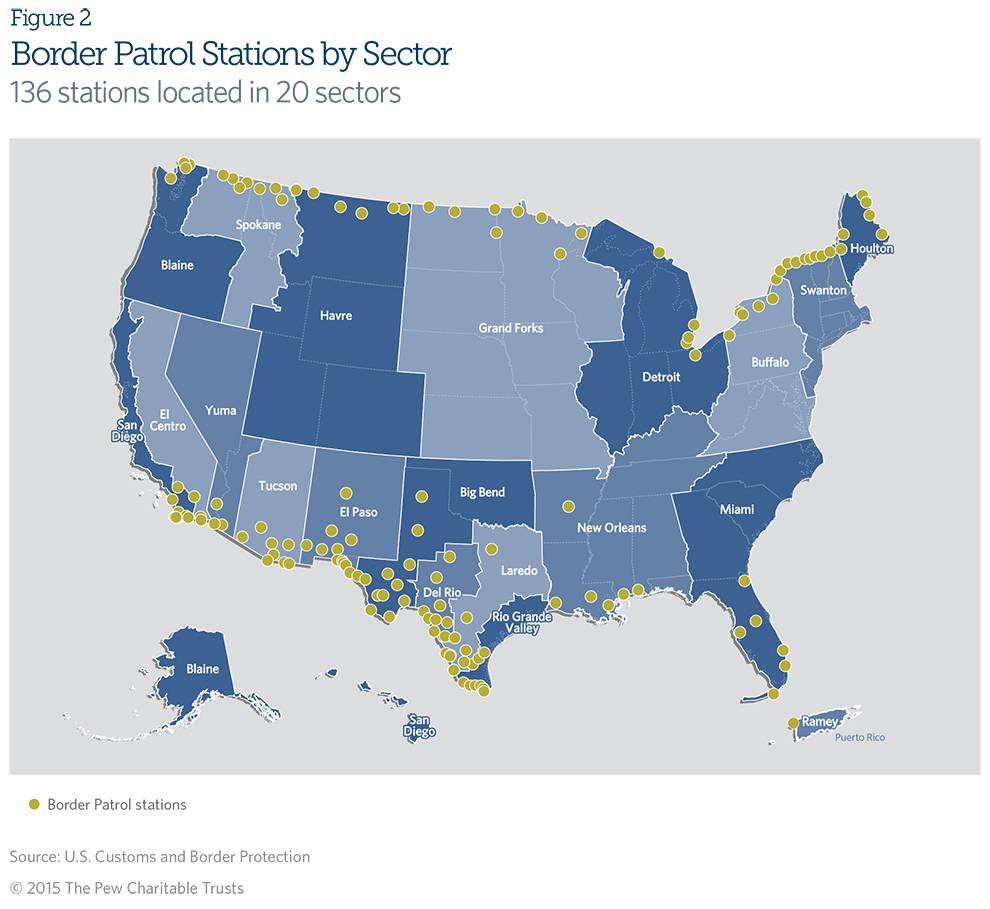 Immigration Enforcement Along U.S.Borders and at Ports of Entry