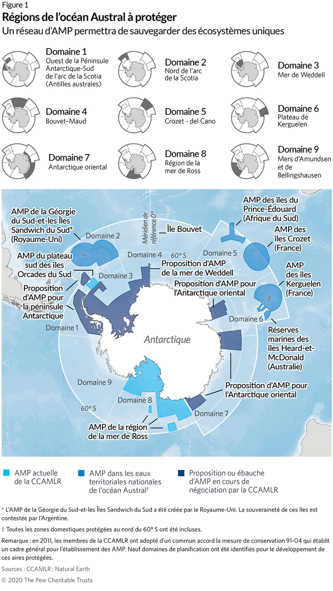 La nécessité d’un réseau d’aires marines protégées dans l’océan Austral ...