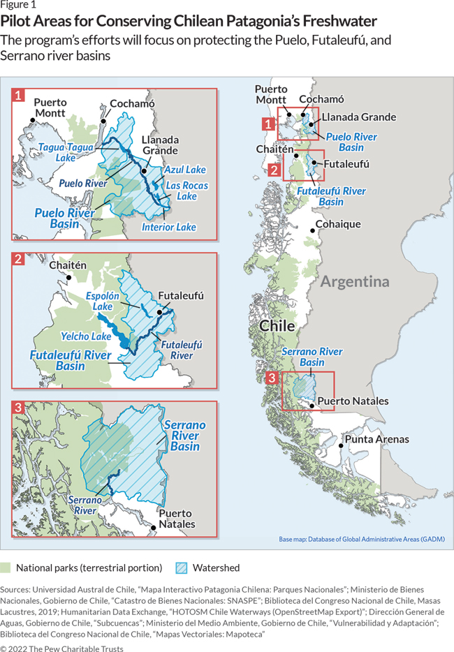 Pilot Areas for Conserving Chilean Patagonia’s Freshwater
