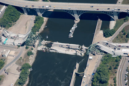 Three years after a fatal bridge collapse in Minneapolis focused the public's attention on transportation infrastructure, states are increasingly trying just to keep up existing roads and bridges instead of building new ones. 
