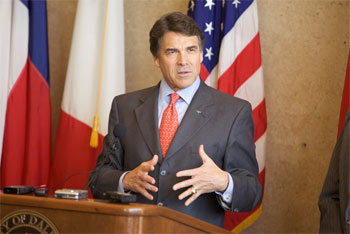 Texas Governor Rick Perry, pictured, is among the toughest critics of President Obama's health care initiative. 