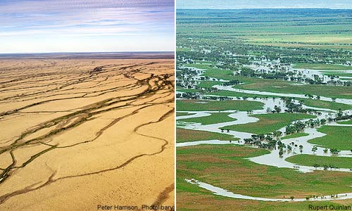 Before and After Flooding