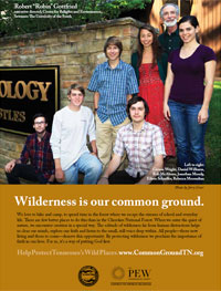 Wilderness is Our Common Ground, Sewanee