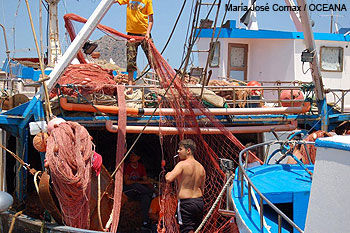 Fishing Boat. Photo: María José Cornax / Oceana 