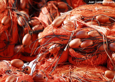 Drift Net. Photo: Juan Cuetos/Oceana