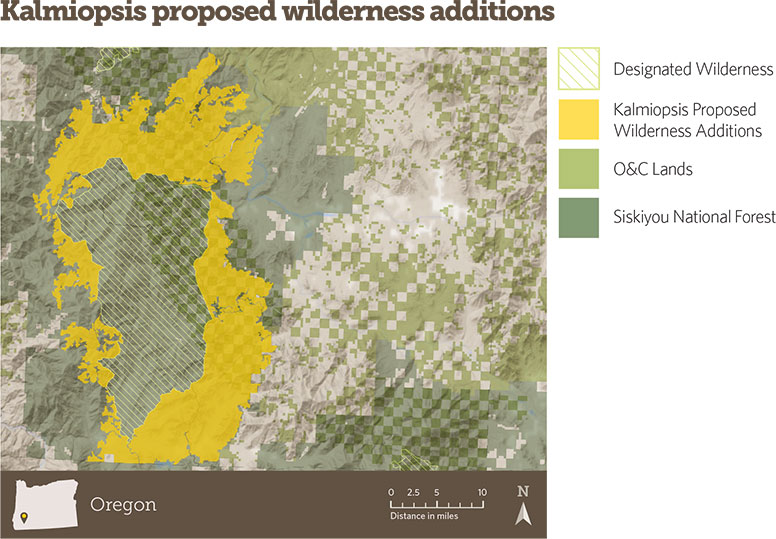 Kalmiopsis Proposed Wilderness Additions