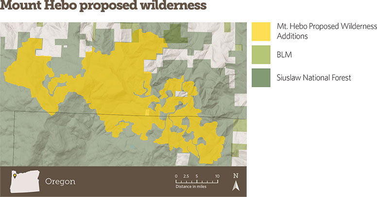 Mount Hebo proposed wilderness