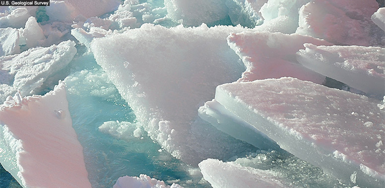 Ice Cracking Ice Cracking