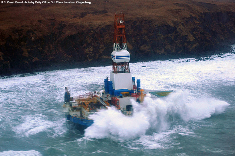 Kulluk off the coast of Sitkalidak Island