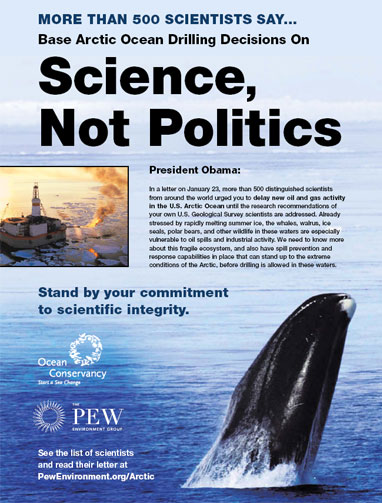 Base Arctic Drilling Decisions on Science, Not Politics