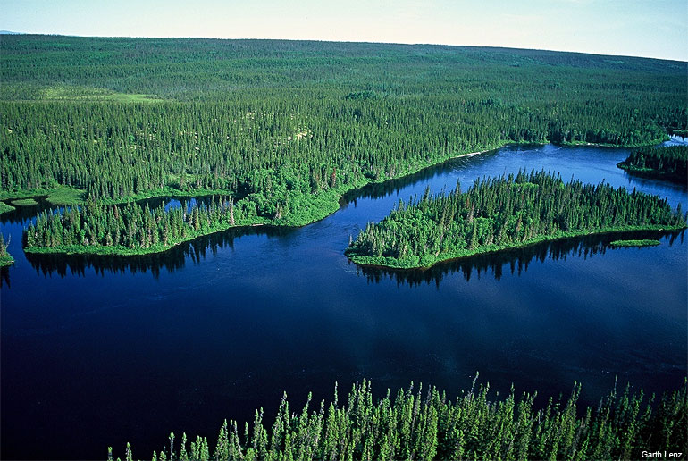Temiscamie River in northern Quebec