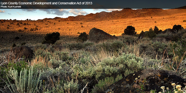Lyon County Economic Development and Conservation Act of 2013 (S 159) Lyon County Economic Development and Conservation Act of 2013 (S 159)
