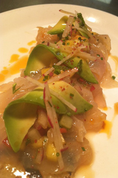 David Burke Fluke Crudo 