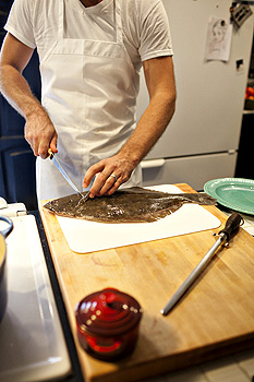 Filleting a Flounder