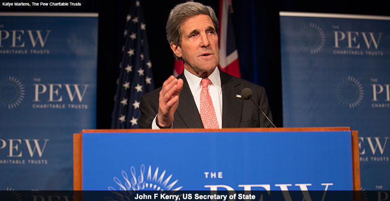 John F Kerry, US Secretary of State