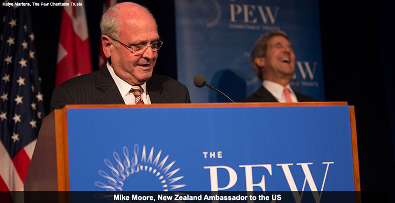 Mike Moore, New Zealand Ambassador to the US