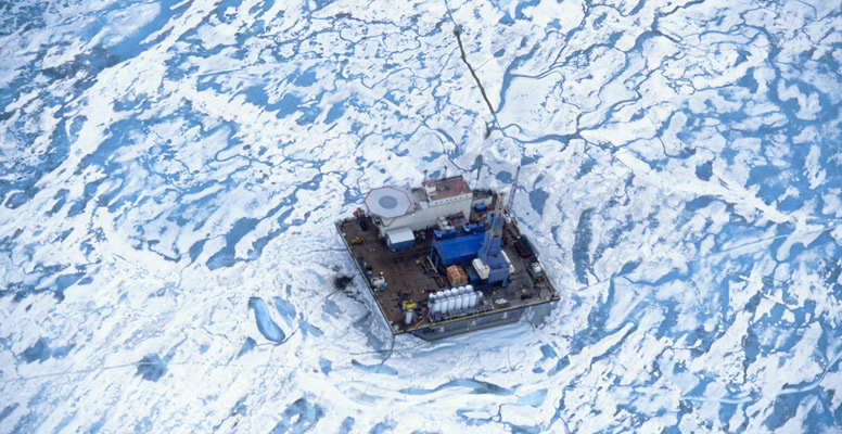 Drill-Rig-In-Ice