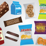 Snack Food Infographic