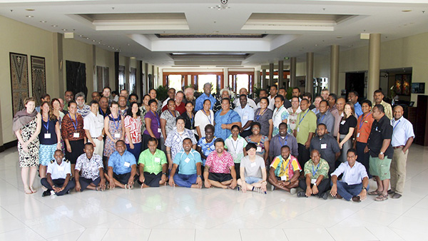 Group from CITES implementation workshop held in Nadi, Fiji.