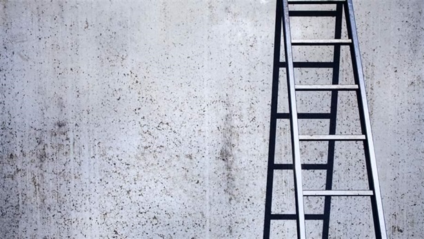 Ladder against Wall