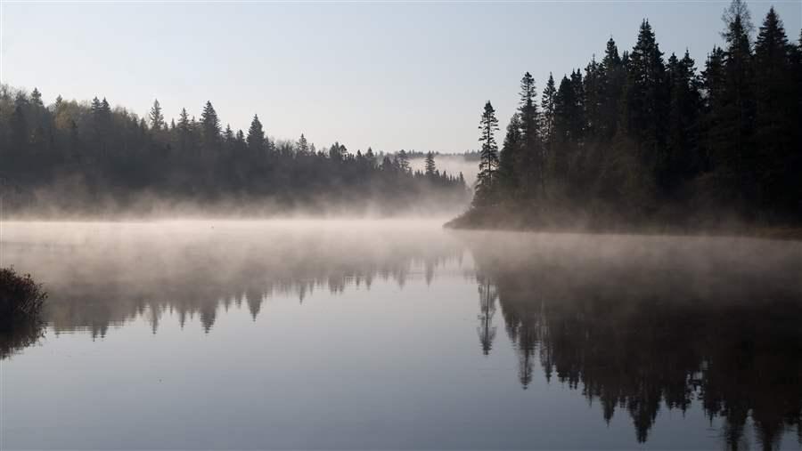 A Boreal Lake in Quebec