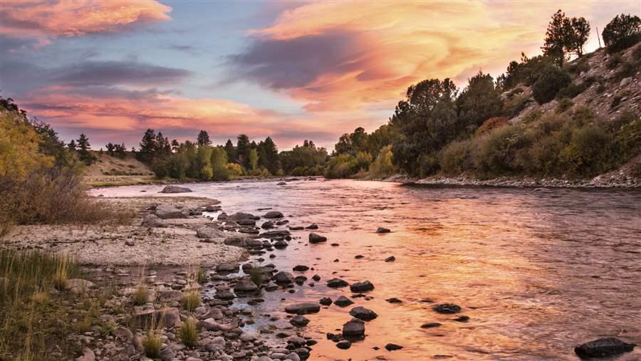 The Arkansas River in Colorado’s Browns Canyon National Monument