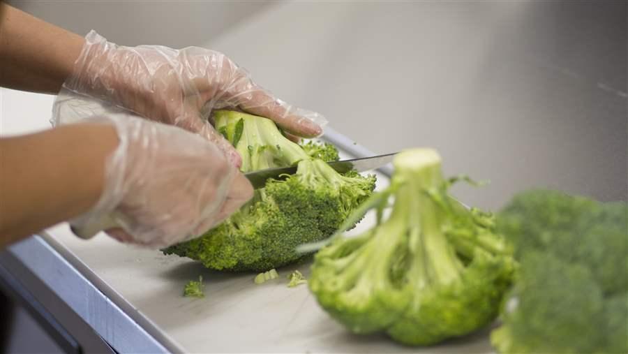 Many schools lack simple kitchen equipment to prepare fresh food.