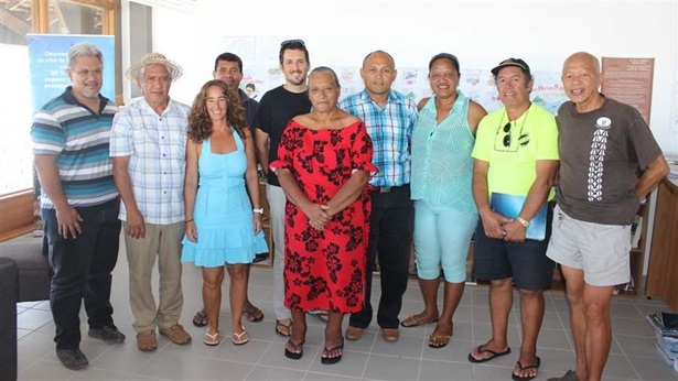 Elected representatives from the Austral Islands of Rimatara, Raivavae, Rapa, and Tubuai met to discuss the proposed marine reserve.