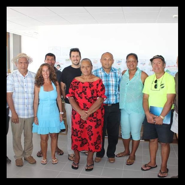 Elected representatives from the Austral Islands of Rimatara, Raivavae, Rapa, and Tubuai met to discuss the proposed marine reserve.
