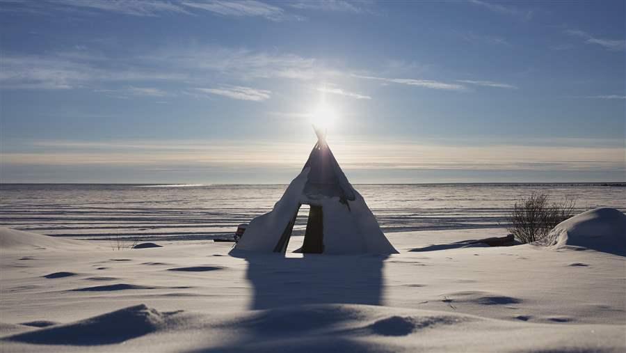 Great Bear Lake tipi