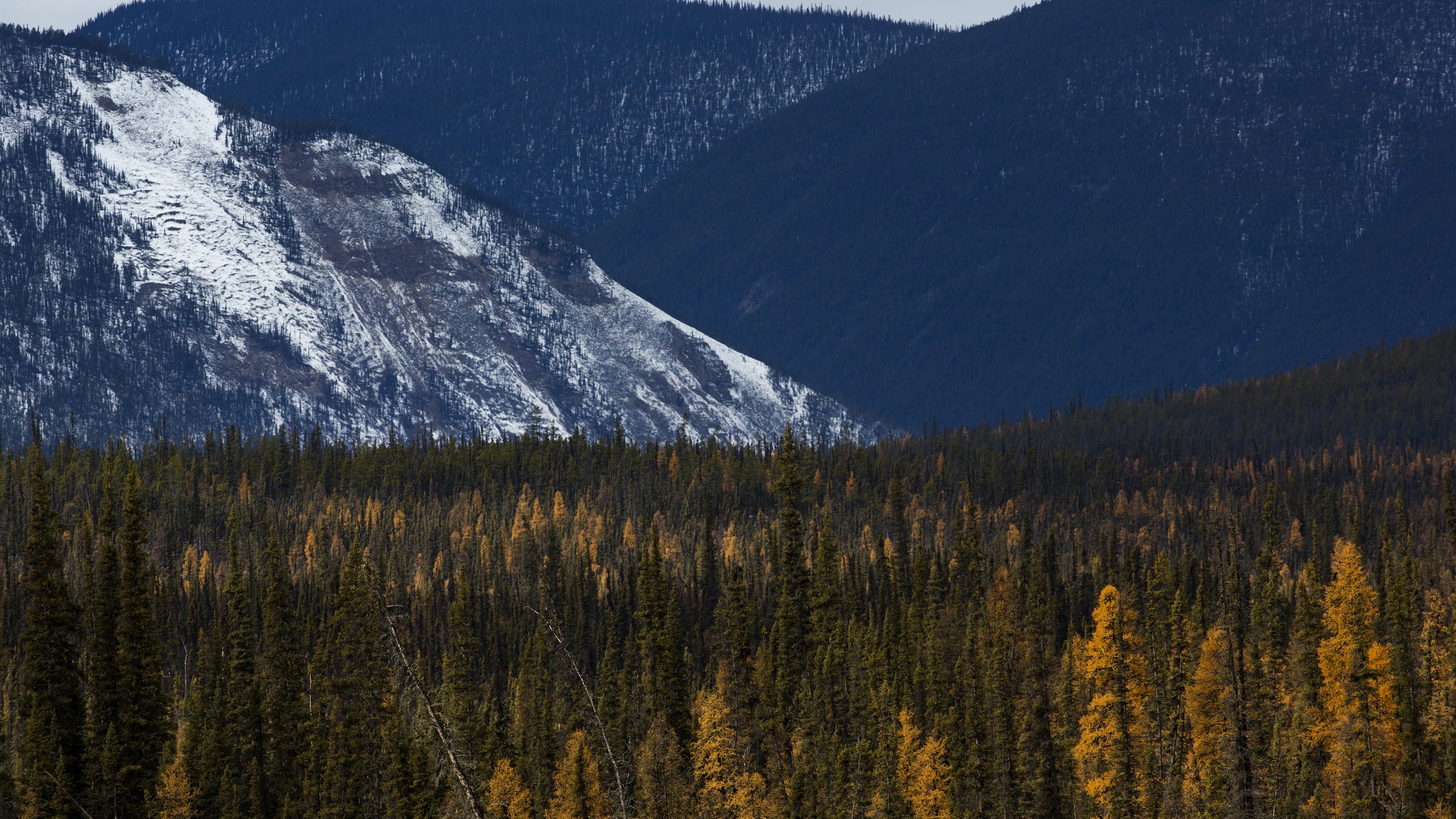 Mackenzie Mountain Range in the Northwest Territories