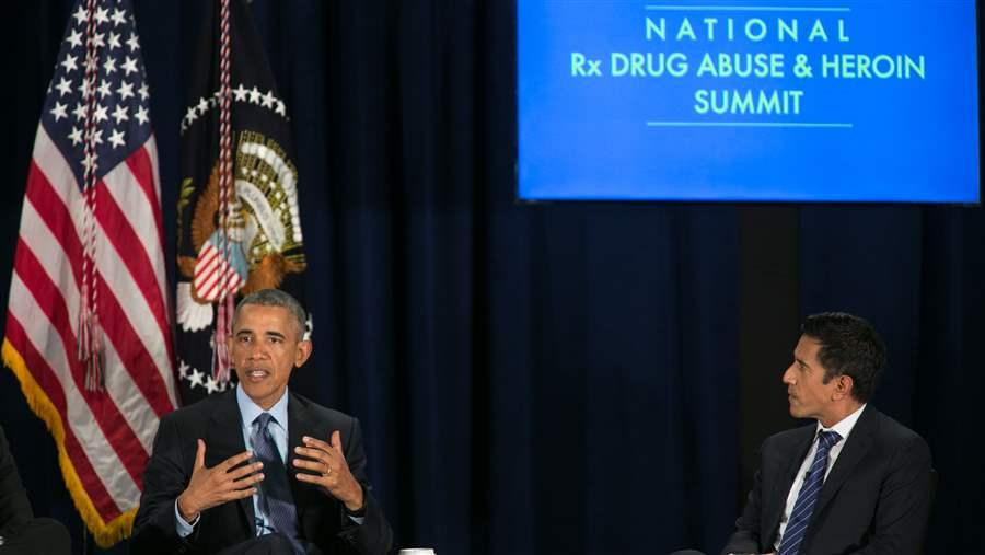 President Obama announced a plan to combat opioid abuse