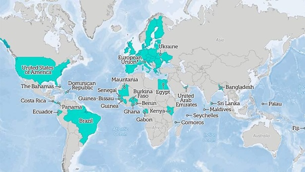 CITES map