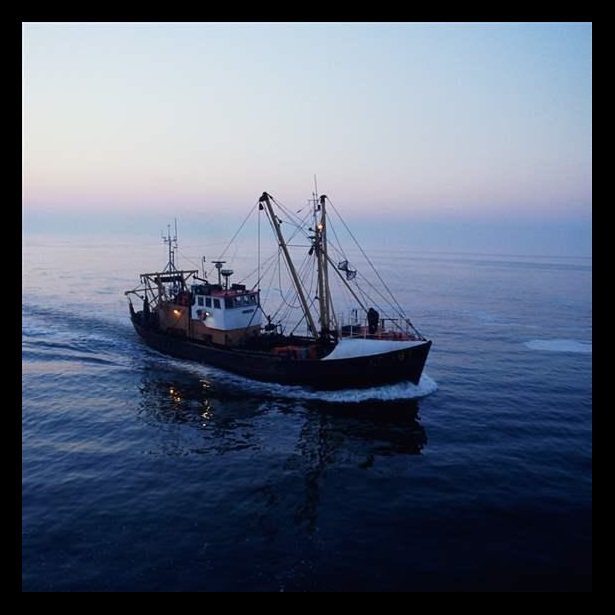 A Fishing Boat in the North Sea