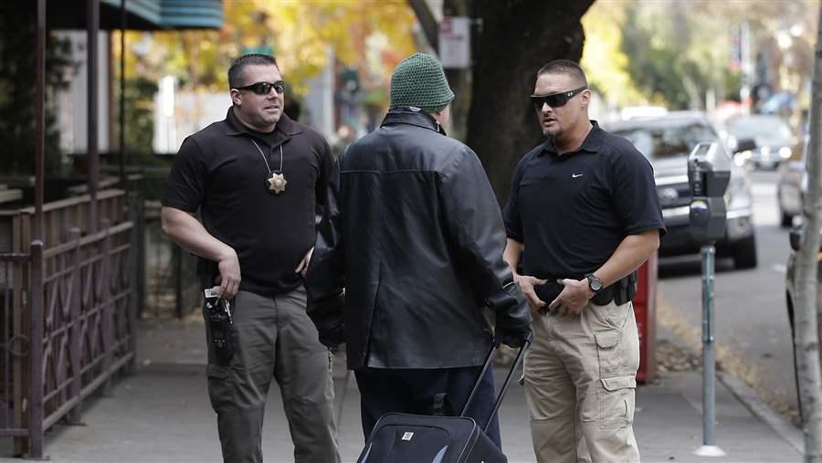 Parole agents in Sacramento