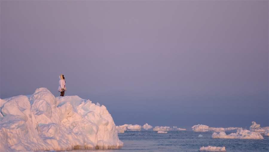 Barrow Canyon straddles the Chukchi and Beaufort seas