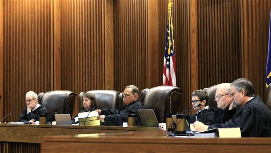 Millions of dollars are being spent in state supreme and appellate court races, which raises questions about whether judicial impartiality is being compromised