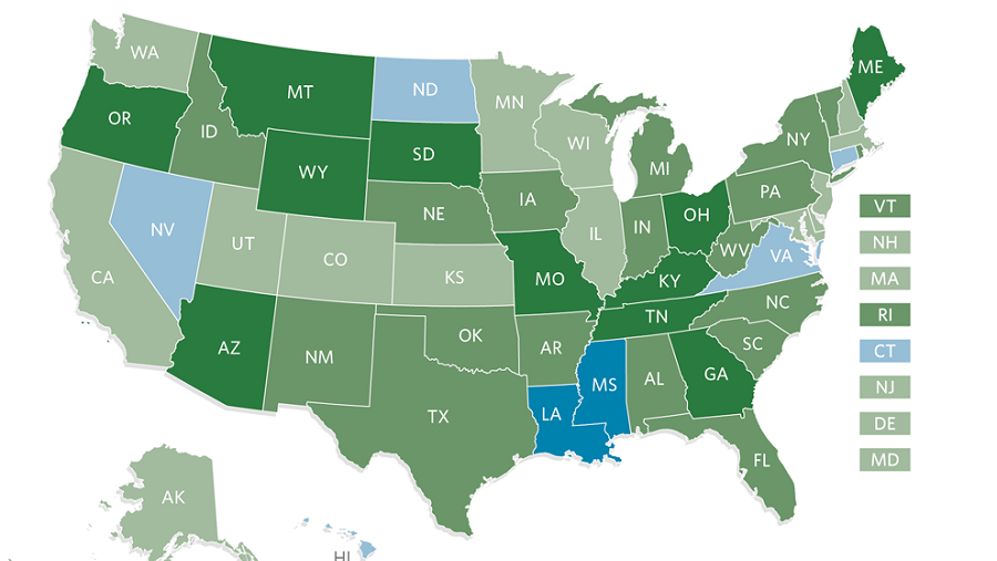 Funding From Federal Grants Varies as a Share of State Budgets The