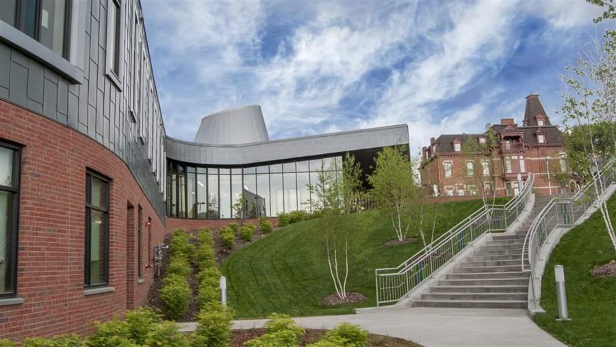 The Hazelden Betty Ford Foundation’s newly renovated 55,000 square-foot facility in St. Paul