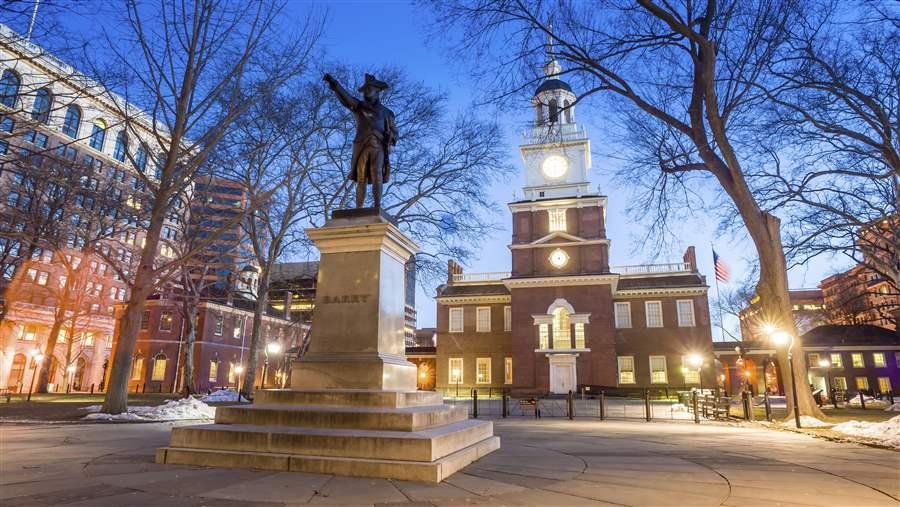 Independence Hall in Philadelphia