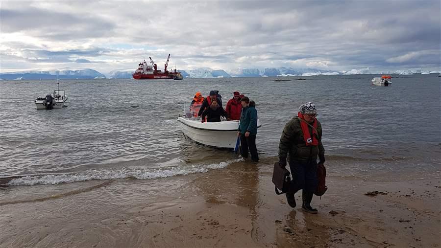 High tide in Qaanaaq